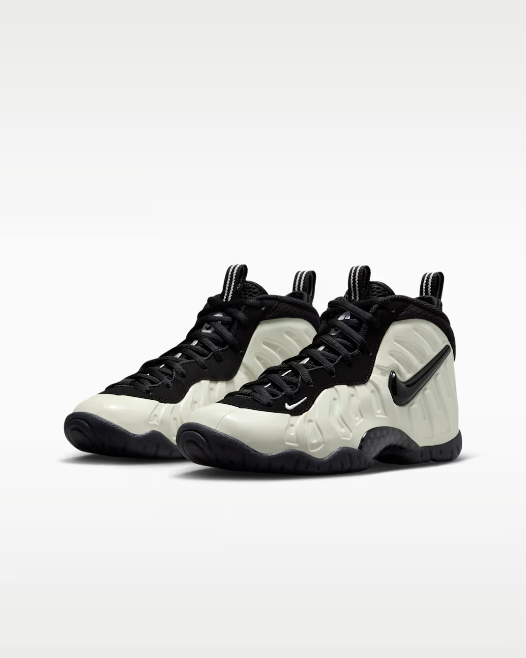 Big Kid's Nike Little Posite Pro Premium Summit White/Black IV7559-100