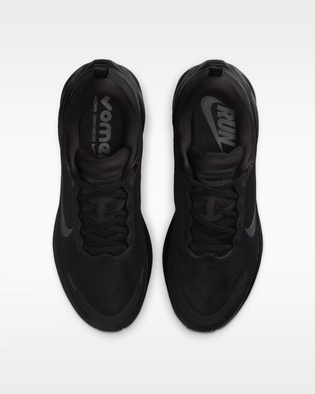 Nike Vomero Plus Men's Sneakers - Black/Dark Smoke Grey & Light Smoke Grey