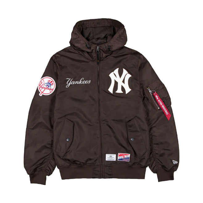New Era x Alpha Industries Men's L-2B Hooded Bomber Jacket 1