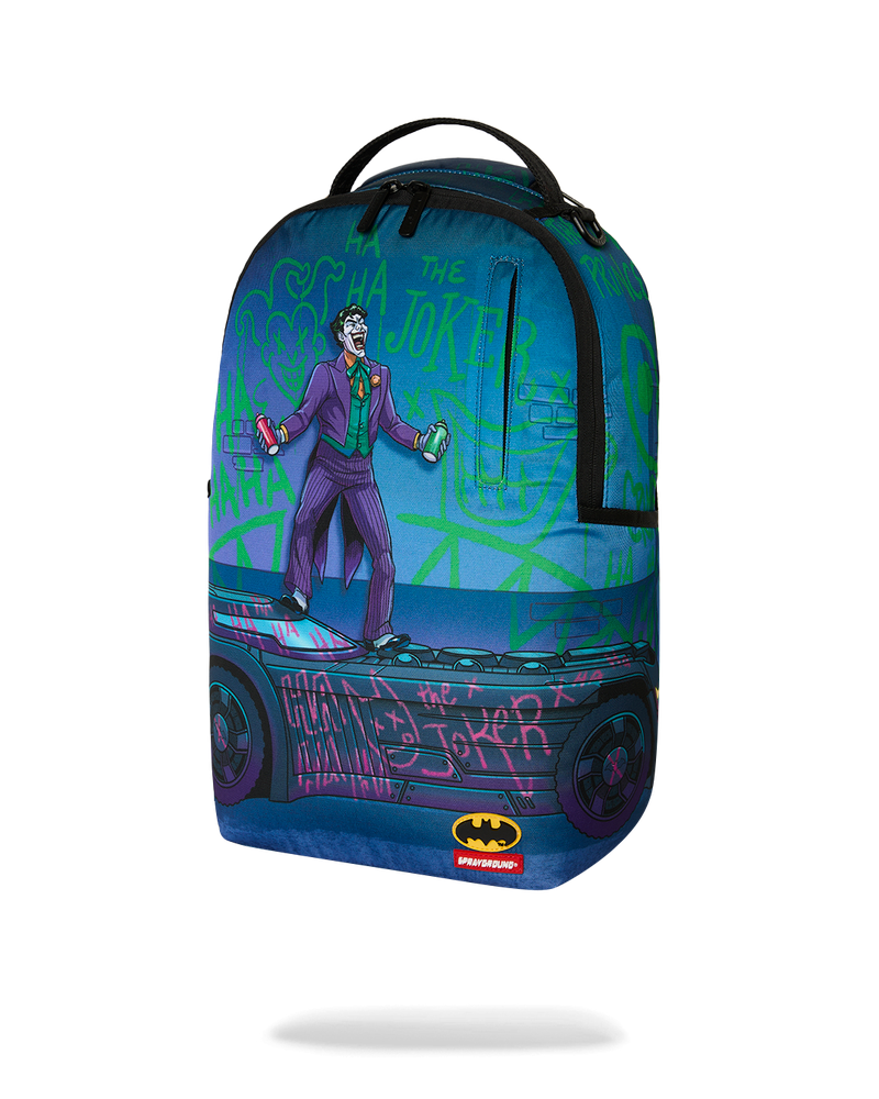 Sprayground Dc Joker Tagged Up Batmobile Backpack