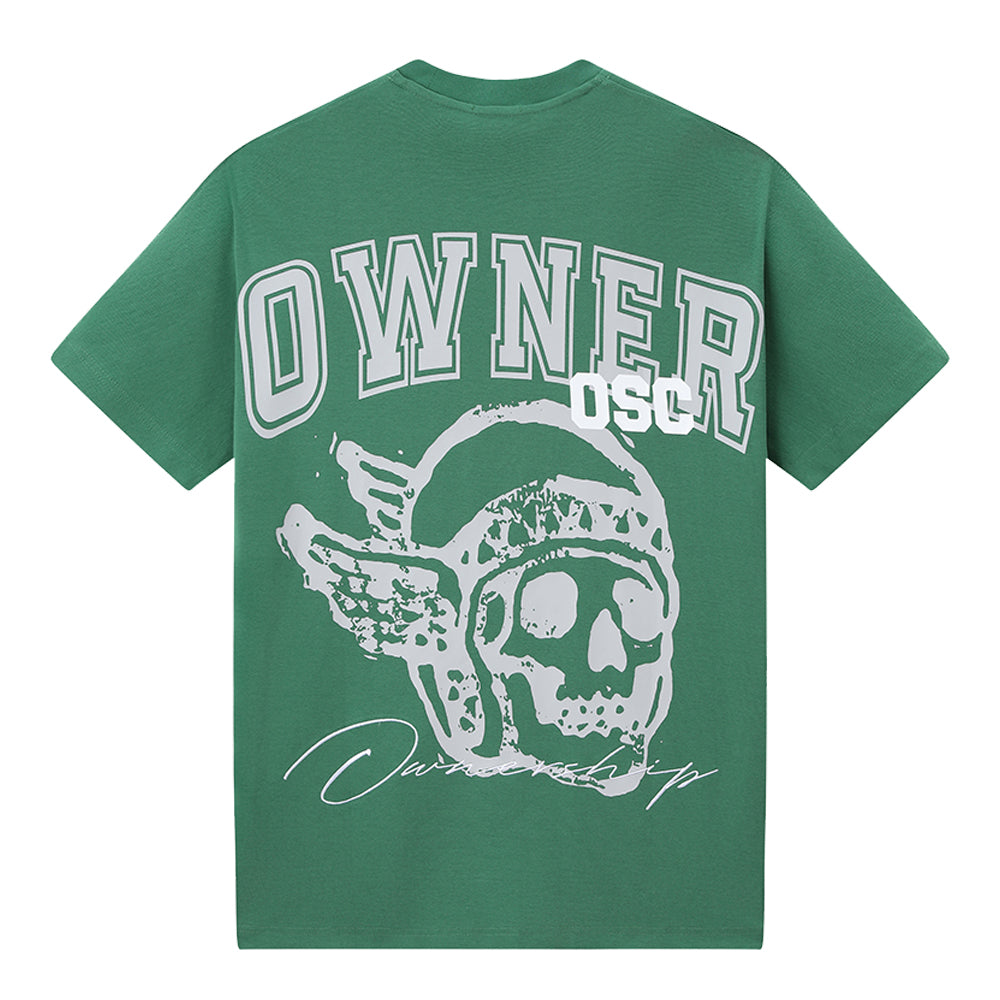 Ownership Men's Helmet T-Shirt - Green 2