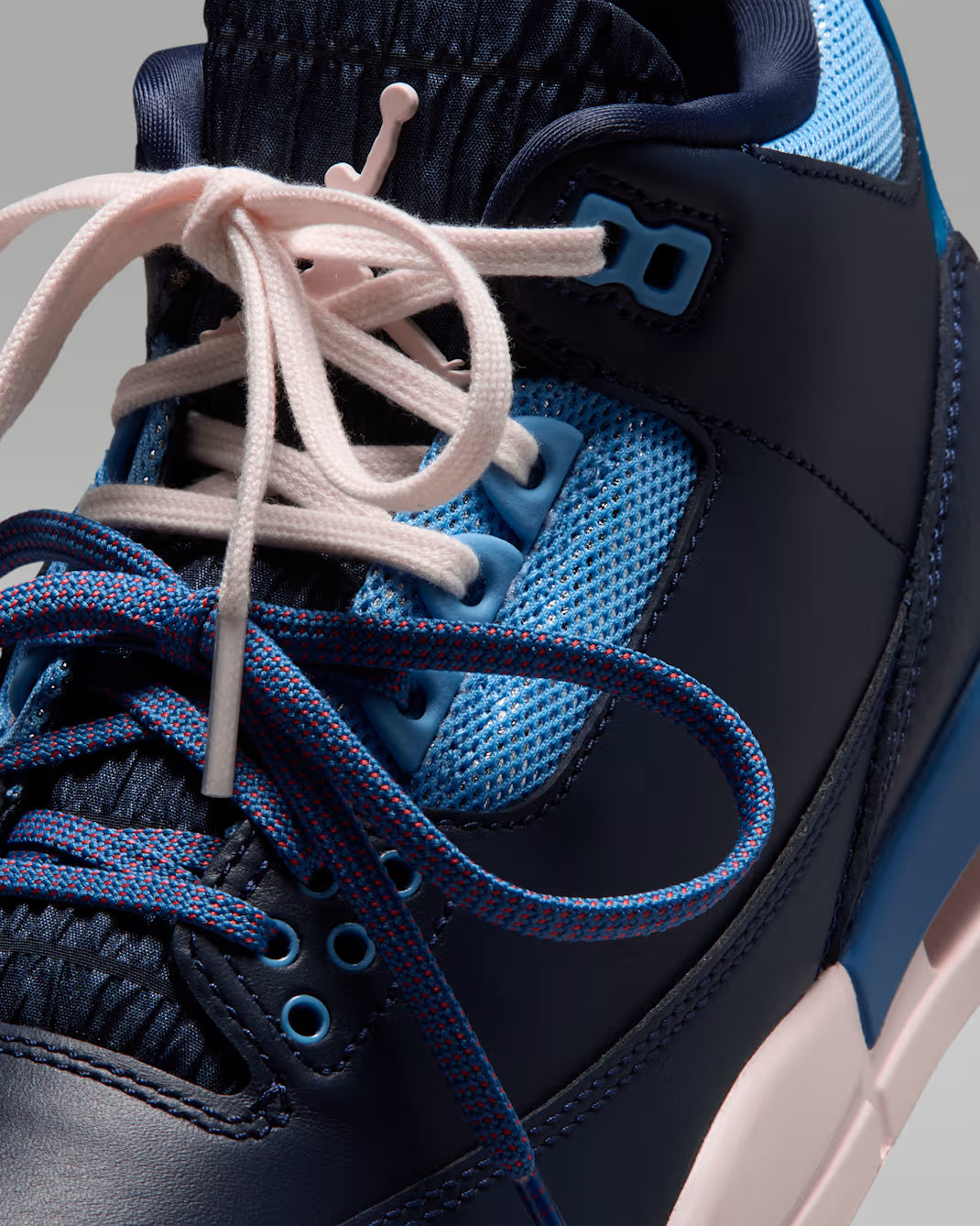 Women's Air Jordan 3 Retro Sport Renaissance Obsidian/Track Red/Blue Beyond/Chalk CK9246-400