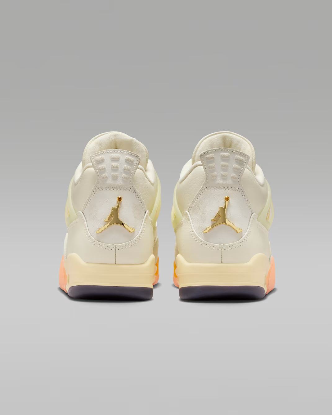Women's Air Jordan 4 Retro Birds of Paradise Coconut Milk/Metallic Gold/Muslin/Bright Mango/Sundial/Black HV0823-101