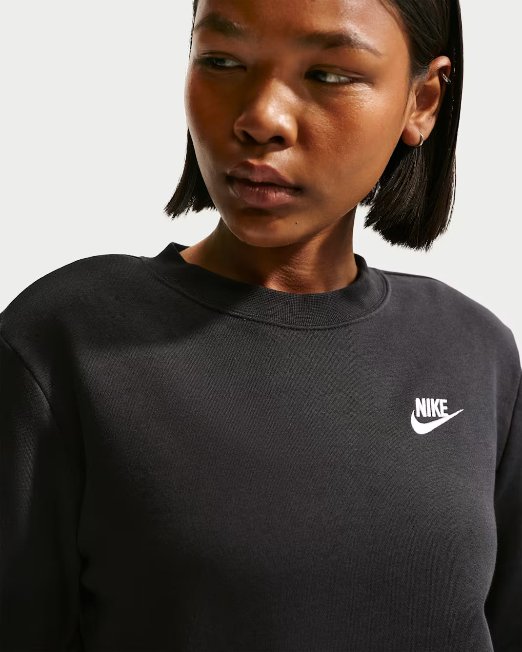 Women's Nike Sportswear Club Fleece Black/White DQ5473-010