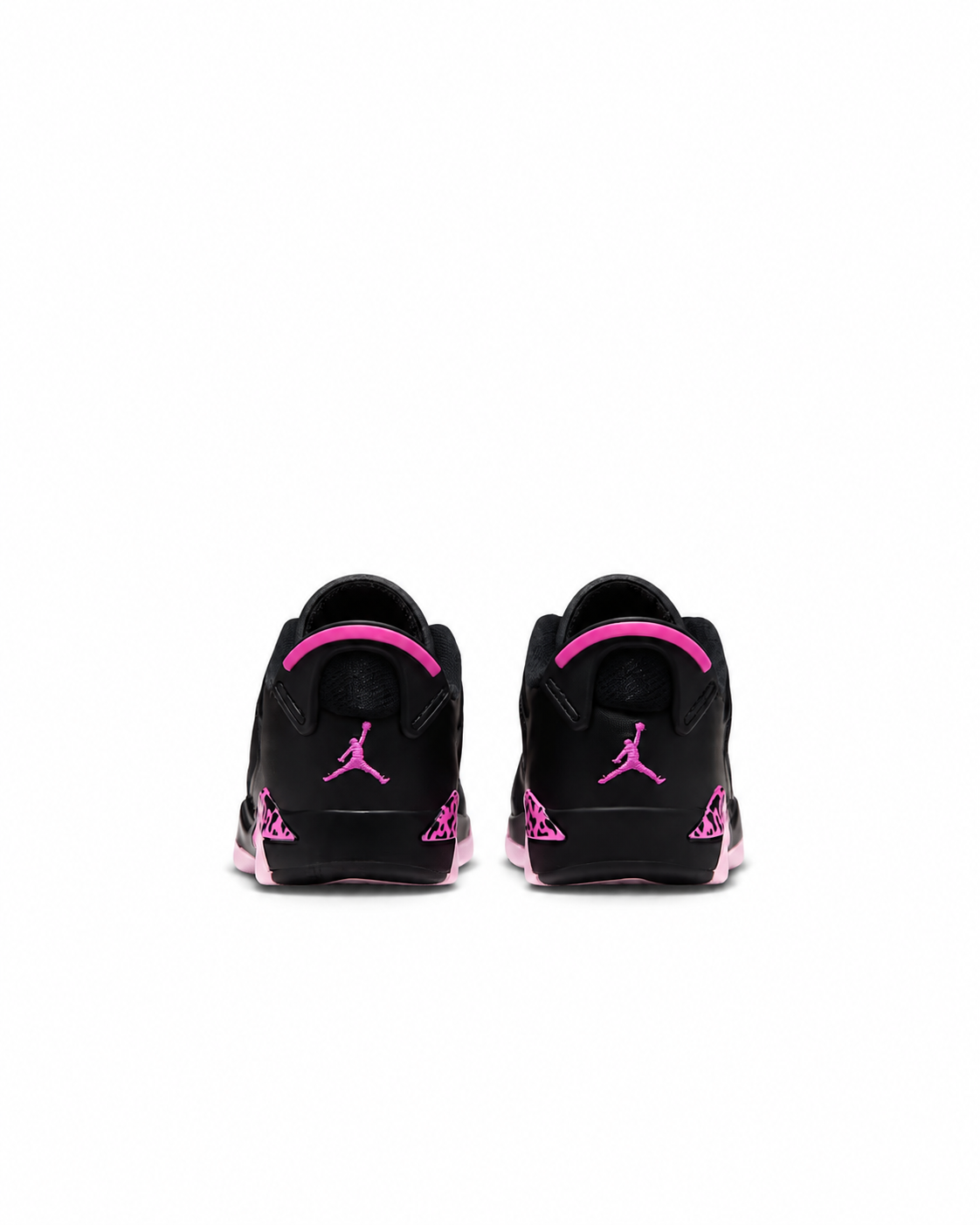 Little Kid's Jordan 6 Retro Low Black/Pink Foam/Laser Fuchsia IQ5506-001