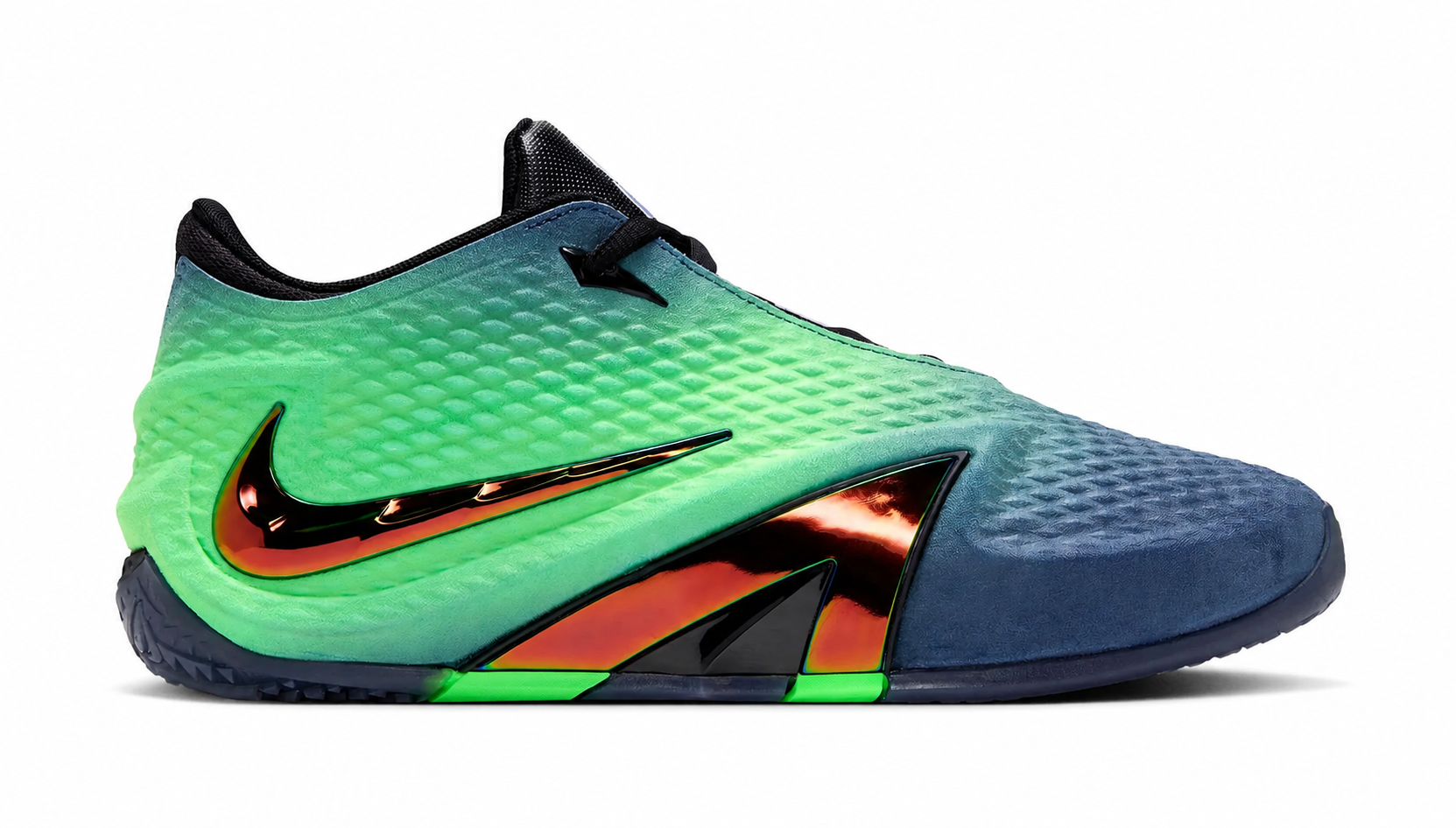Men's Nike Ja 4 Nightmare Obsidian/Black/Voltage Green/Metallic Silver IM4135-405