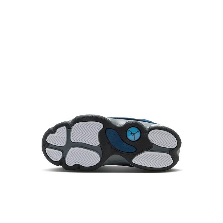 Little Kid's Air Jordan 13 Retro Navy/University Blue-Flint Grey-White DJ3005-400