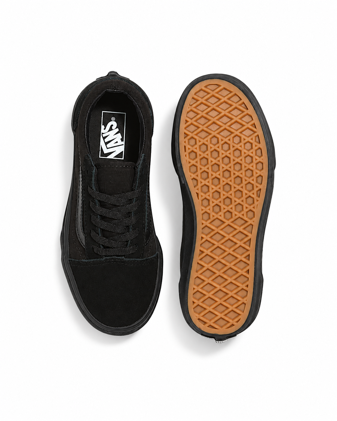 Little Kids Vans Old Skool Shoe Black VN000W9TENR