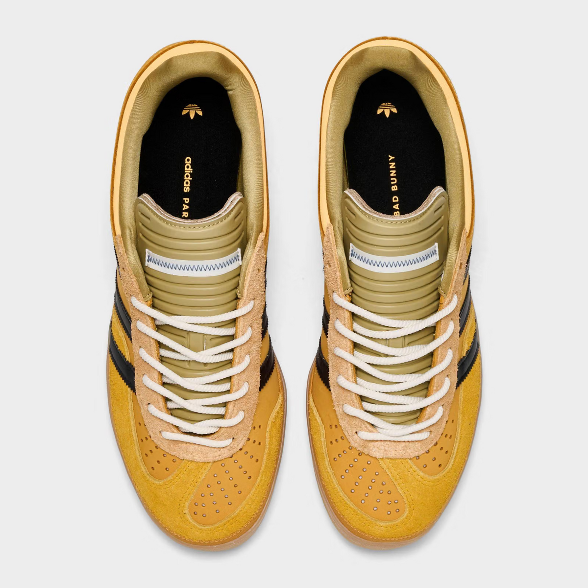 Men's adidas Gazelle Indoor Bad Bunny Solar Gold Solar Gold/Core Black/Gum KI2592