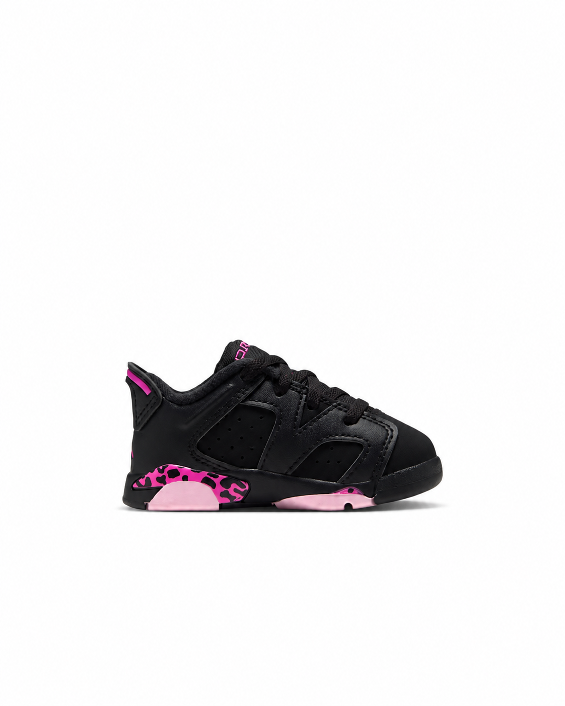 Toddler Air Jordan 6 Retro Low Black/Pink Foam/Laser Fuchsia IQ5607-001