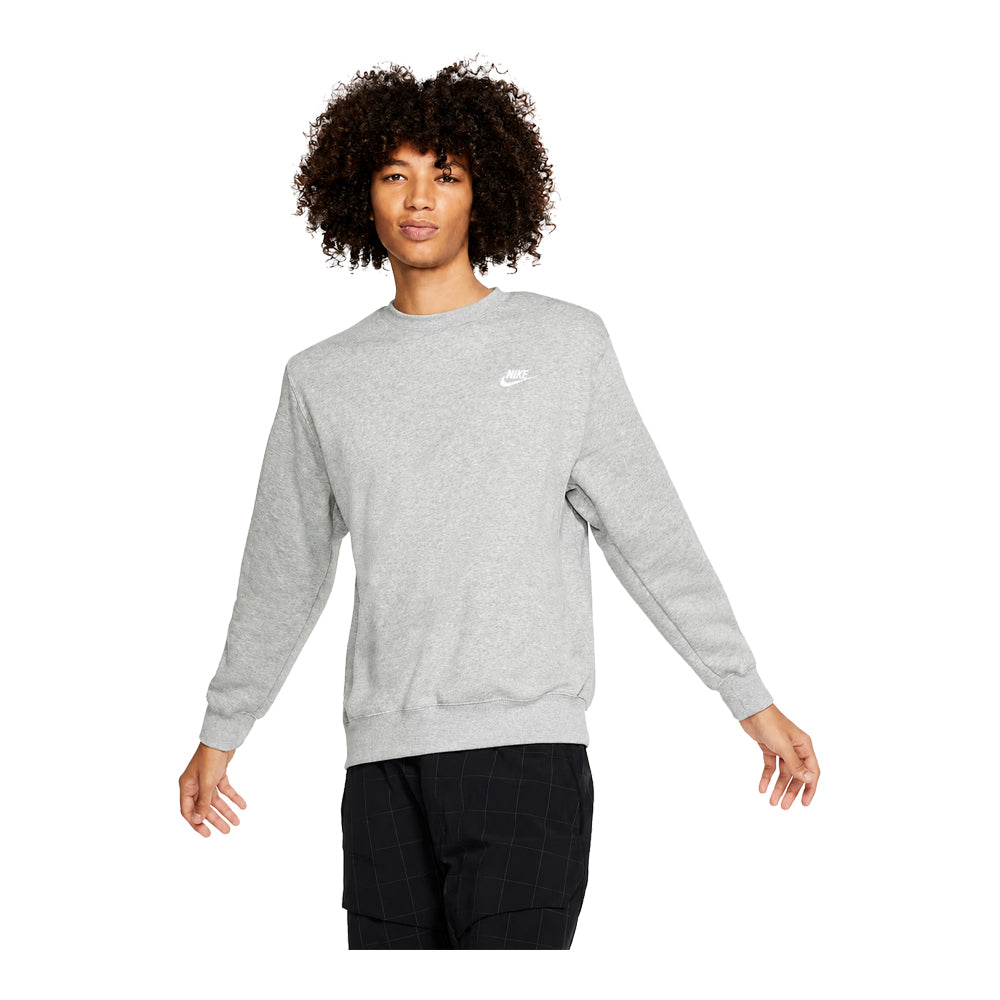 Nike Sportswear Club Fleece Sweatshirt Dark Grey Heather/White BV2662-063