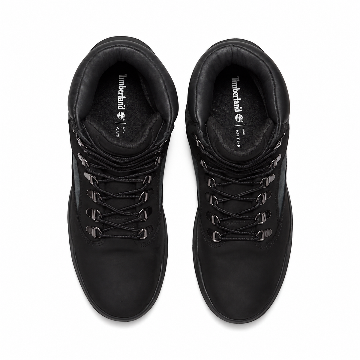 Men's Timverland Waterproof Mid Field Boot Black Nubuck tb0a5rvsw05