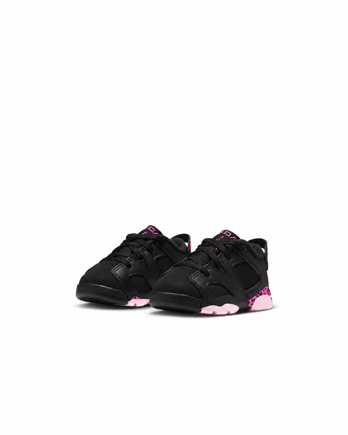 Toddler Air Jordan 6 Retro Low Black/Pink Foam/Laser Fuchsia IQ5607-001