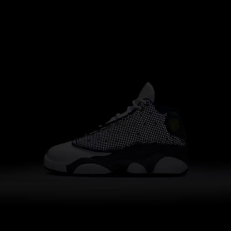 Little Kid's Air Jordan 13 Retro Navy/University Blue-Flint Grey-White DJ3005-400