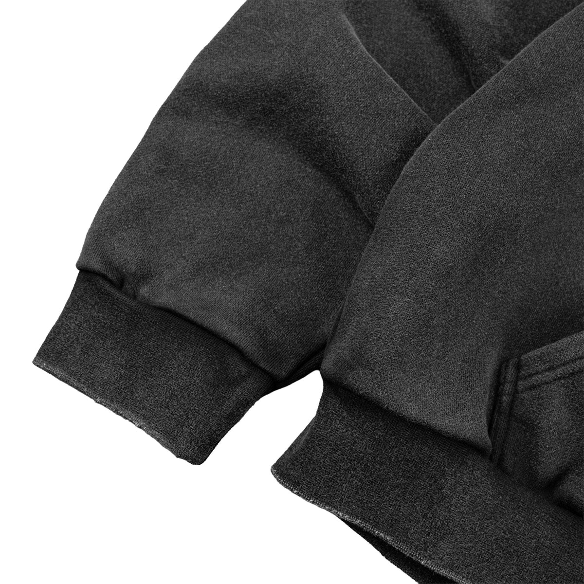 Men's Common Hype Varsity Zip Up Hoodie Black ch56484-blk
