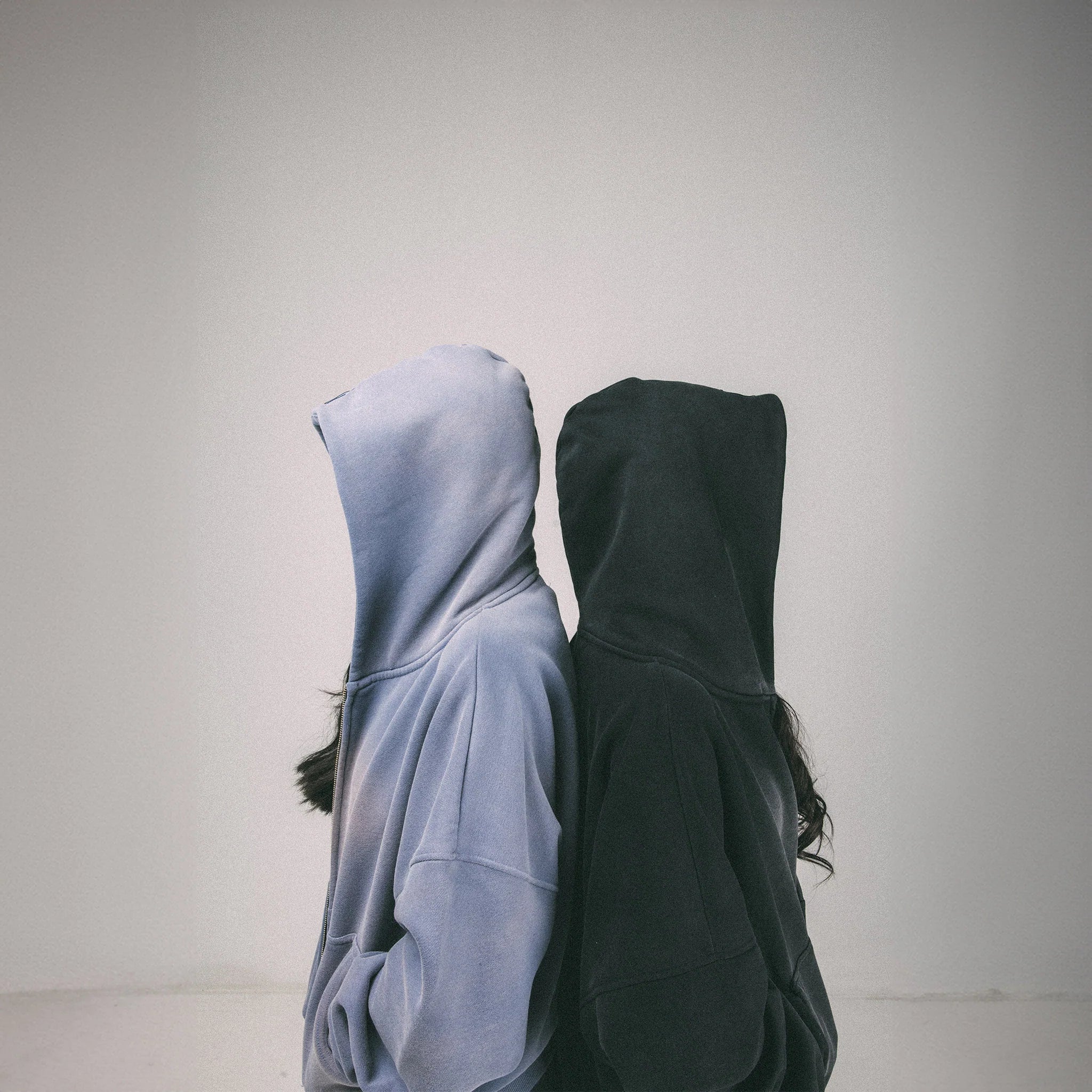 Men's Common Hype Zip Up Hoodie Blue ch3980-blue