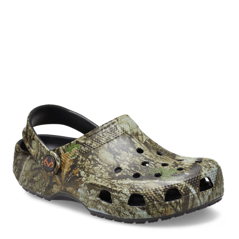Crocs Kids' Realtree APX Classic Clog - Forest Camo 4