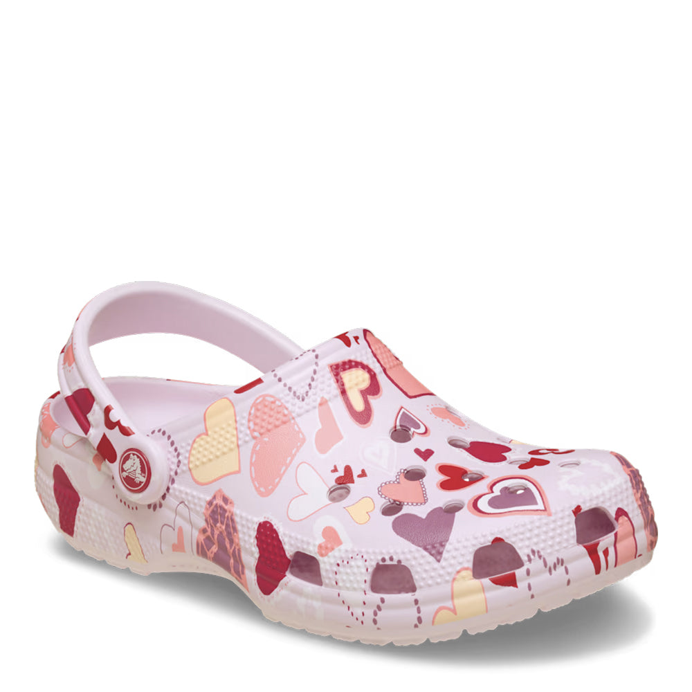 Crocs Kids' Classic VDay Clog K - Pink Milk/Hearts 4