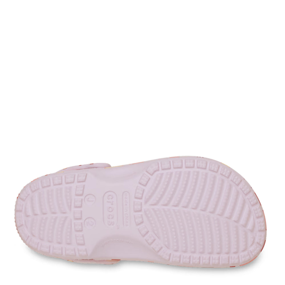 Crocs Kids' Classic VDay Clog K - Pink Milk/Hearts 6