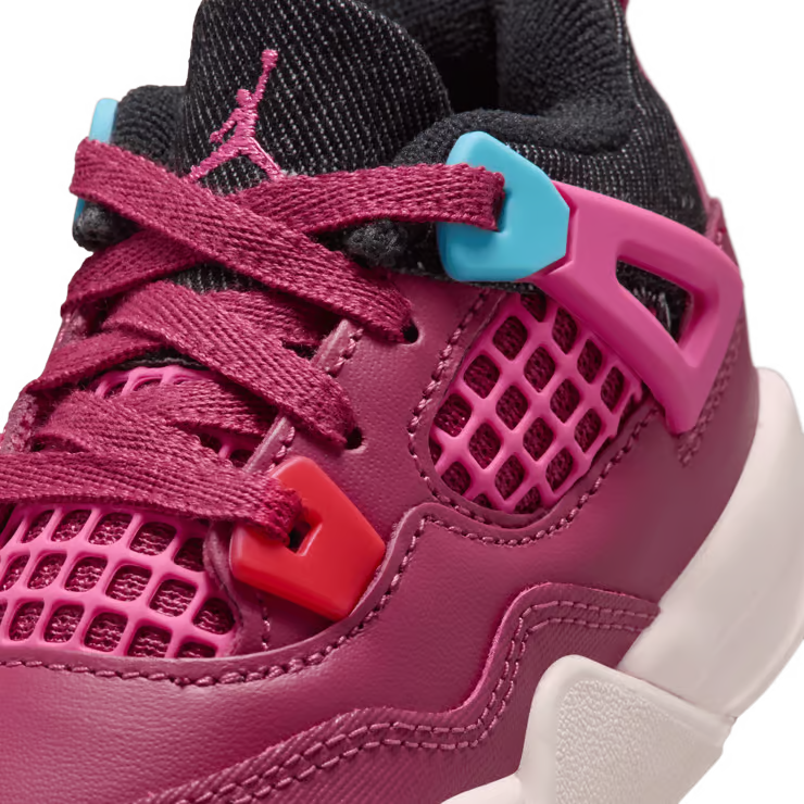 Toddler Air Jordan 4 Retro Sweet Beet Sweet Beet/Desert Pink-Off Noir-Chalk-University Red-Baltic Blue IO2830-600