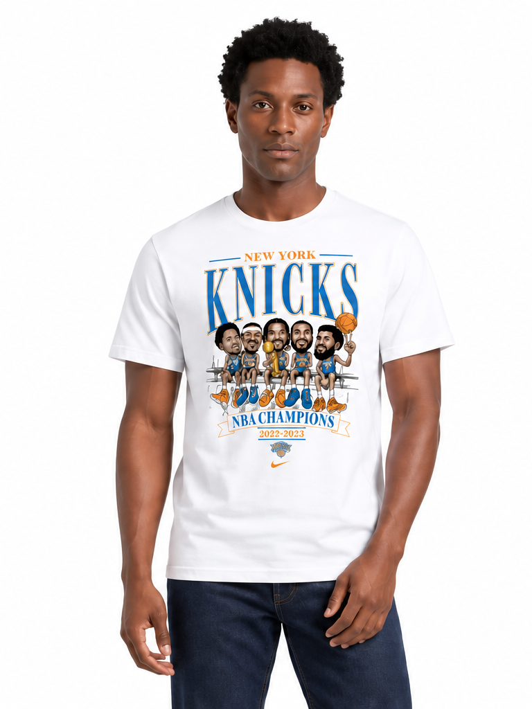 Men's NY Knicks Ring Ceremony QS T-Shirt White JW8085-100
