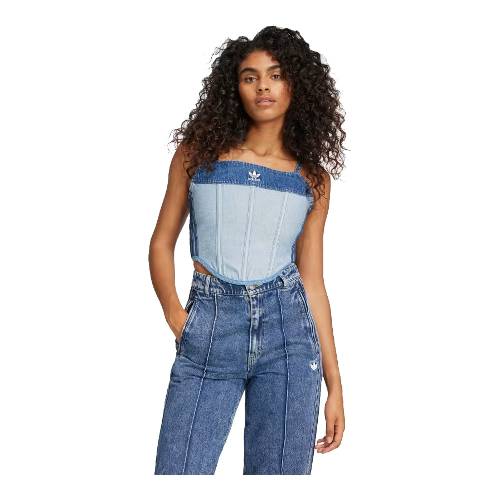 adidas Women's KSENIASCHNAIDER Denim Corset 1