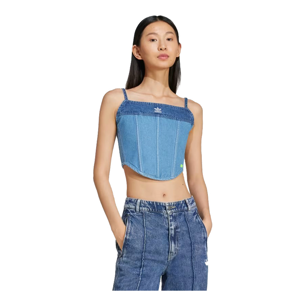adidas Women's KSENIASCHNAIDER Denim Corset 2