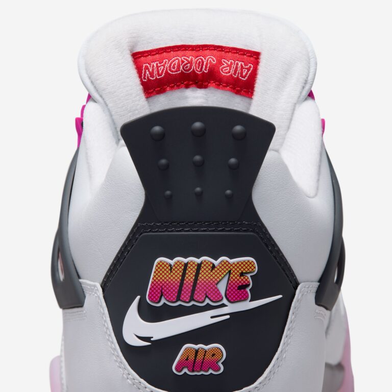 Men's Air Jordan 4 Retro Comic Off White/Anthracite/Neutral Grey/Fire Pink/Light Arctic Pink/Muslin JA1135-100