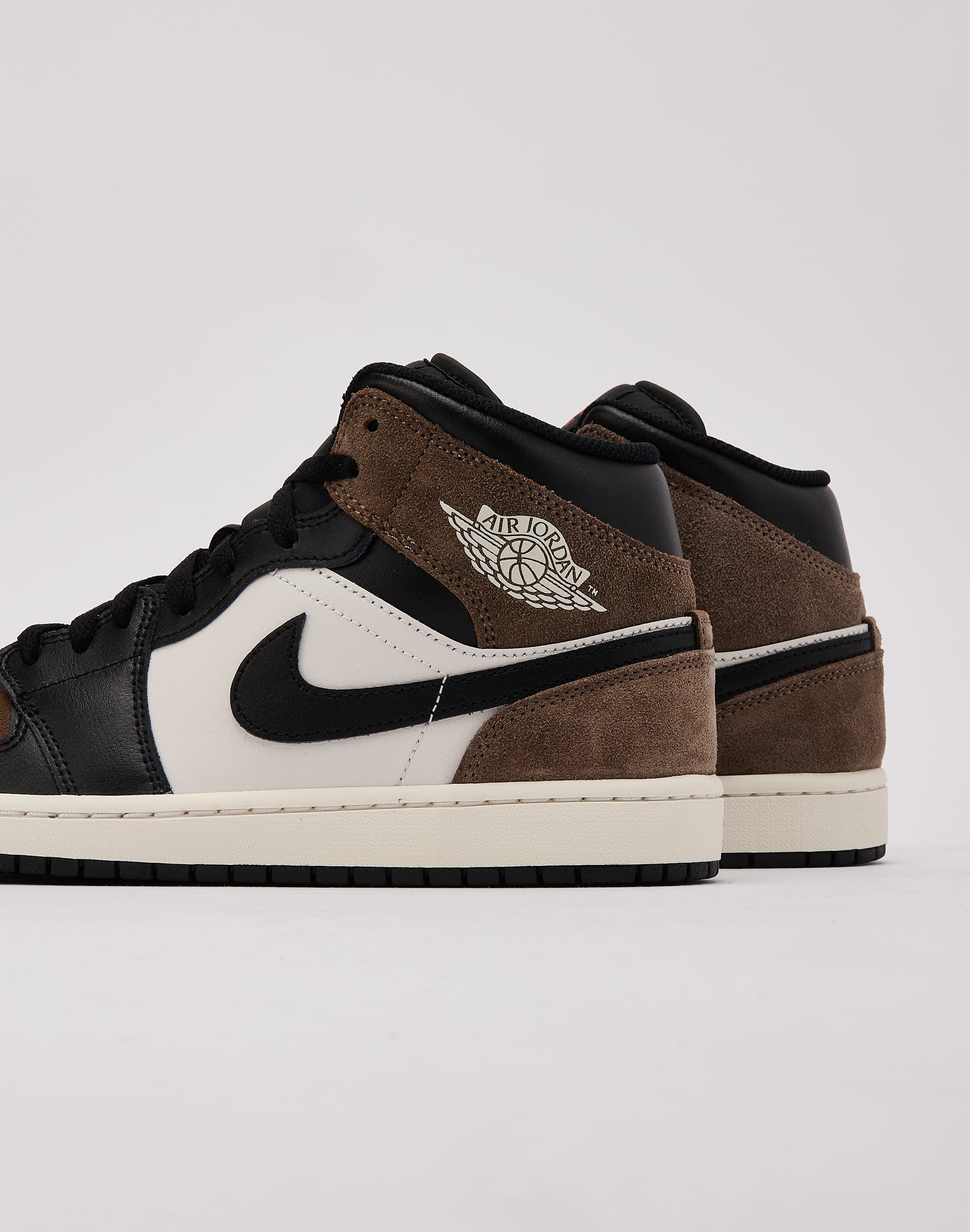 Men's Air Jordan 1 Mid Black/Palomino/University Red/Phantom DQ8426-007