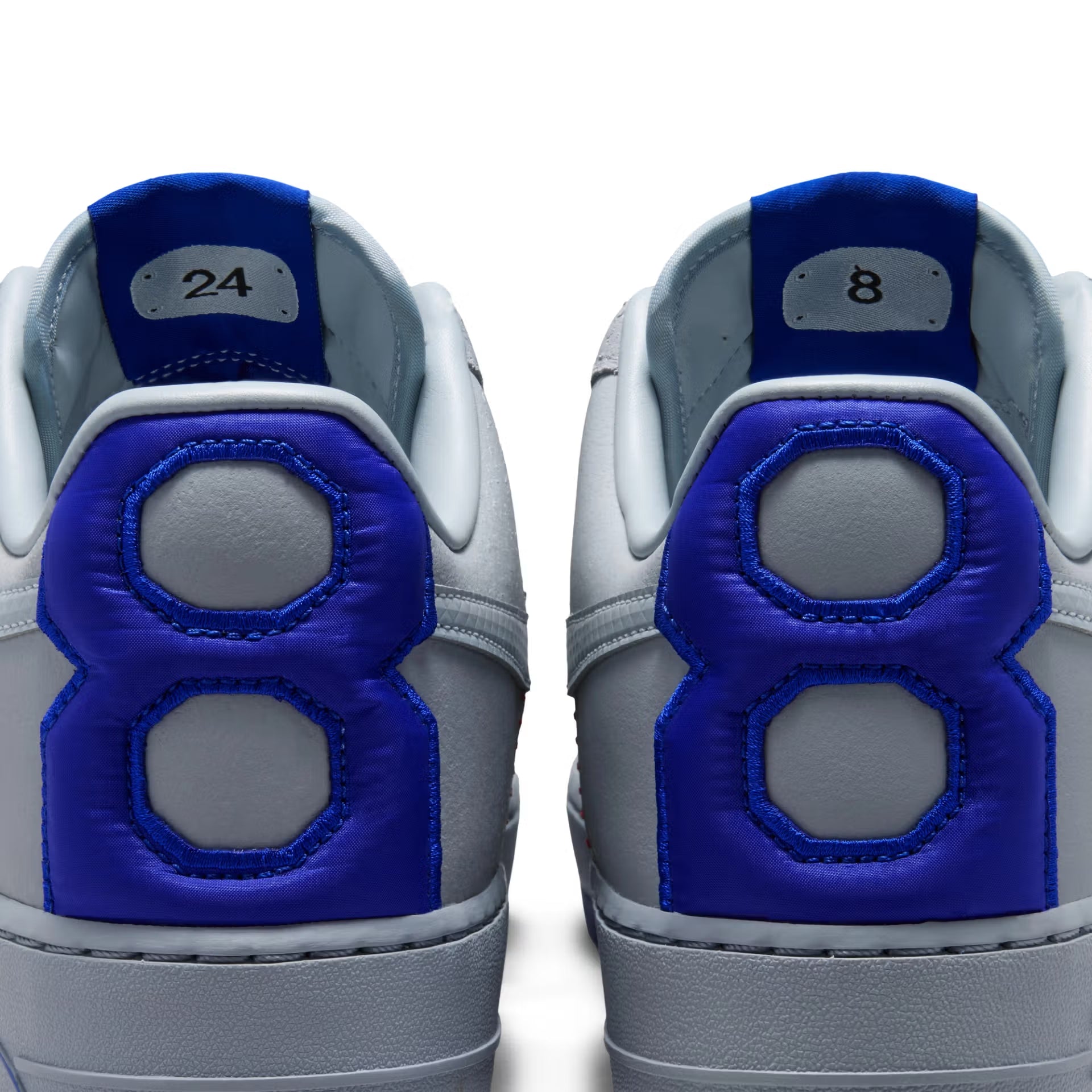 Men's Nike Kobe Air Force 1 Low Dodgers Protro Wolf Grey/Rush Blue IQ3920-001