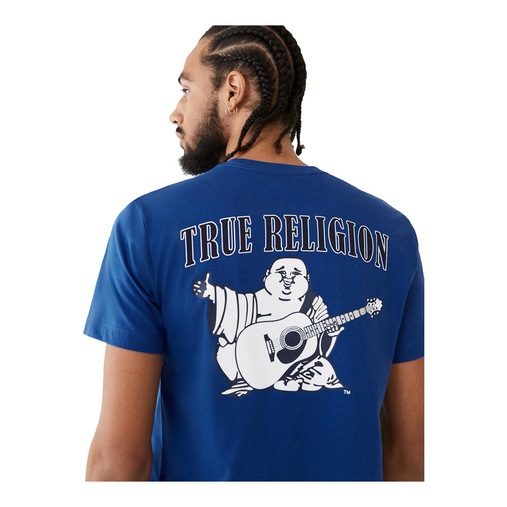 True Religion Men's Buddha Logo Tee - Colbat 2