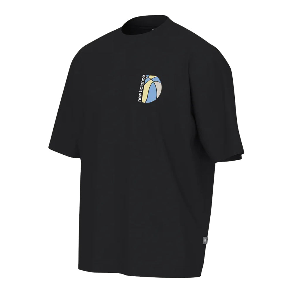 New Balance Men's Hoops Mosaic Court Graphic T-shirt 2