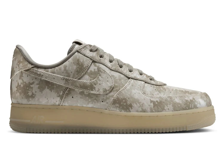 Men's Nike Air Force 1 Low Retro Camo Multi Color/Fossil Dark Grey IV4885-900