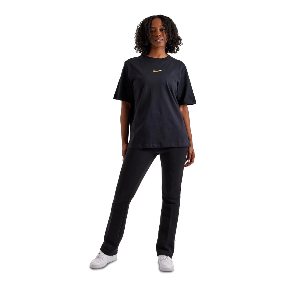 Women's Nike Sportswear Loose Graphic T-Shirt Black HF0777-010