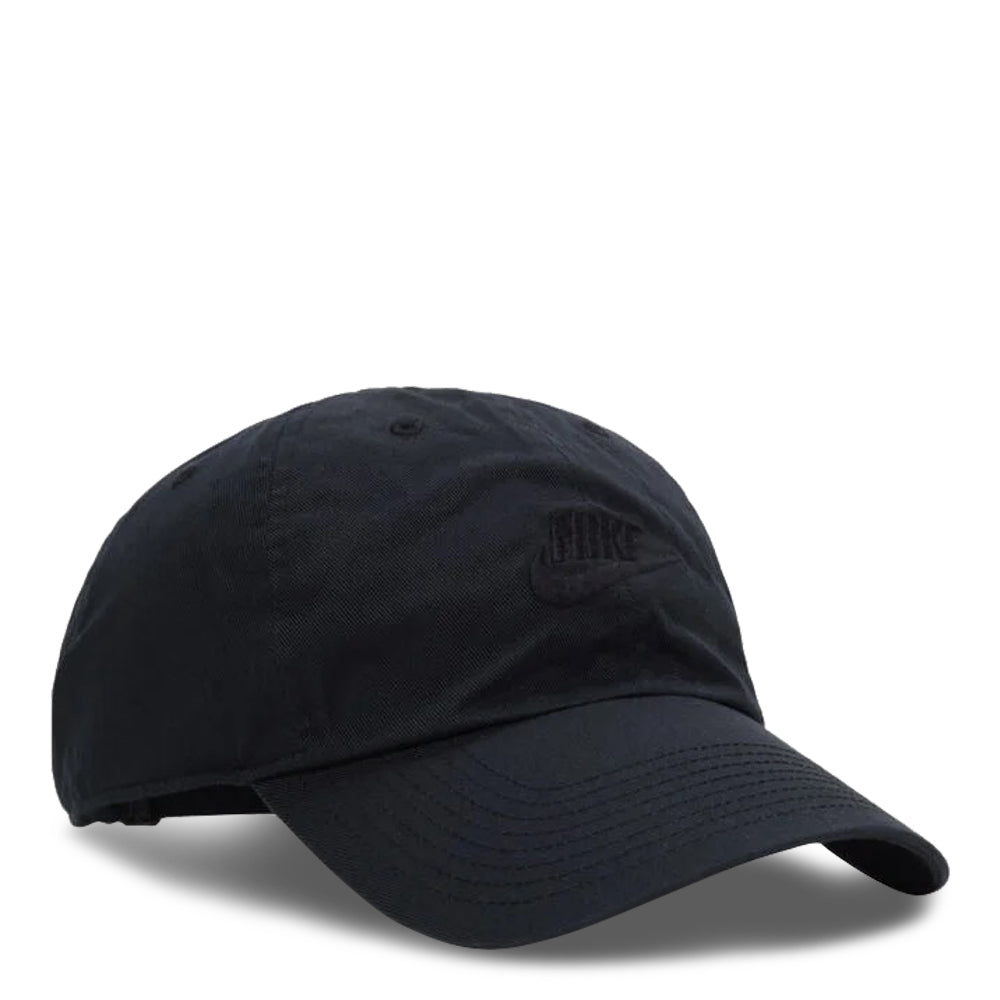 Unisex Nike Club Unstructured Futura Wash Cap - Black