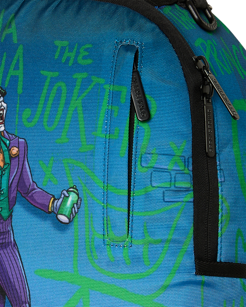 Sprayground Dc Joker Tagged Up Batmobile Backpack