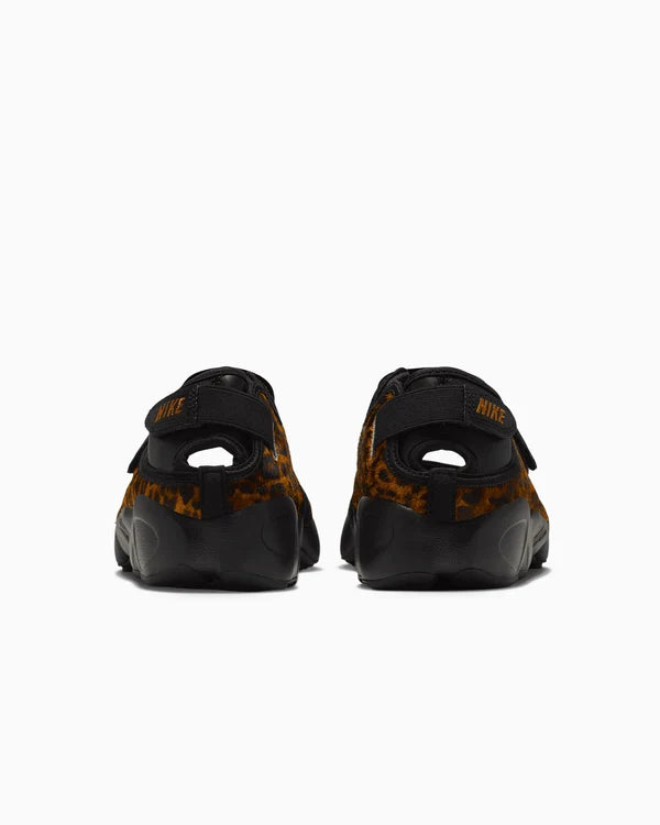 Women's Nike Air Rift Pony Hair Leopard Black/Desert Ochre IO4884-002