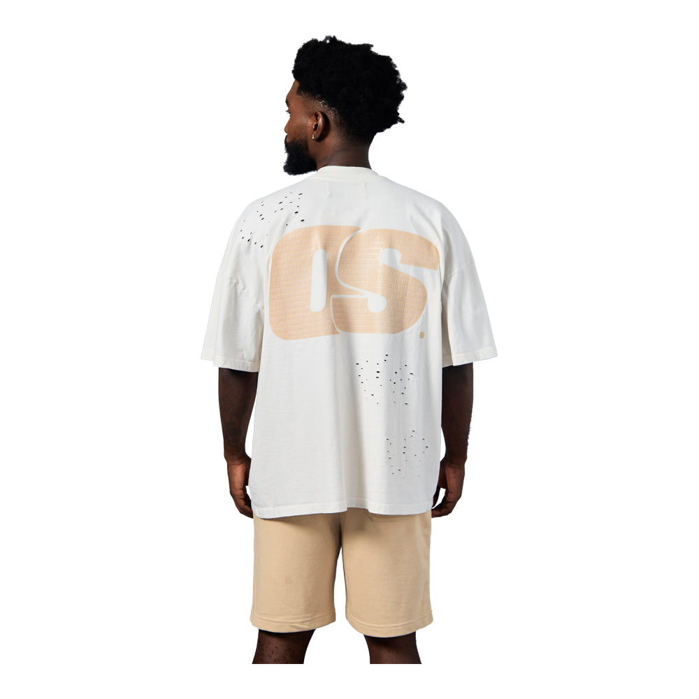 Ownership Men's Solid T-Shirt - Cream & Beige 2