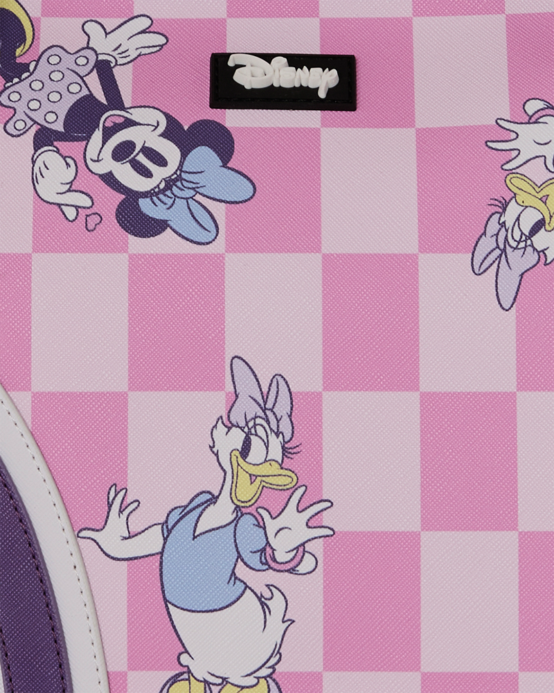 Sprayground Disney Minnie And Daisy Checkers Tote