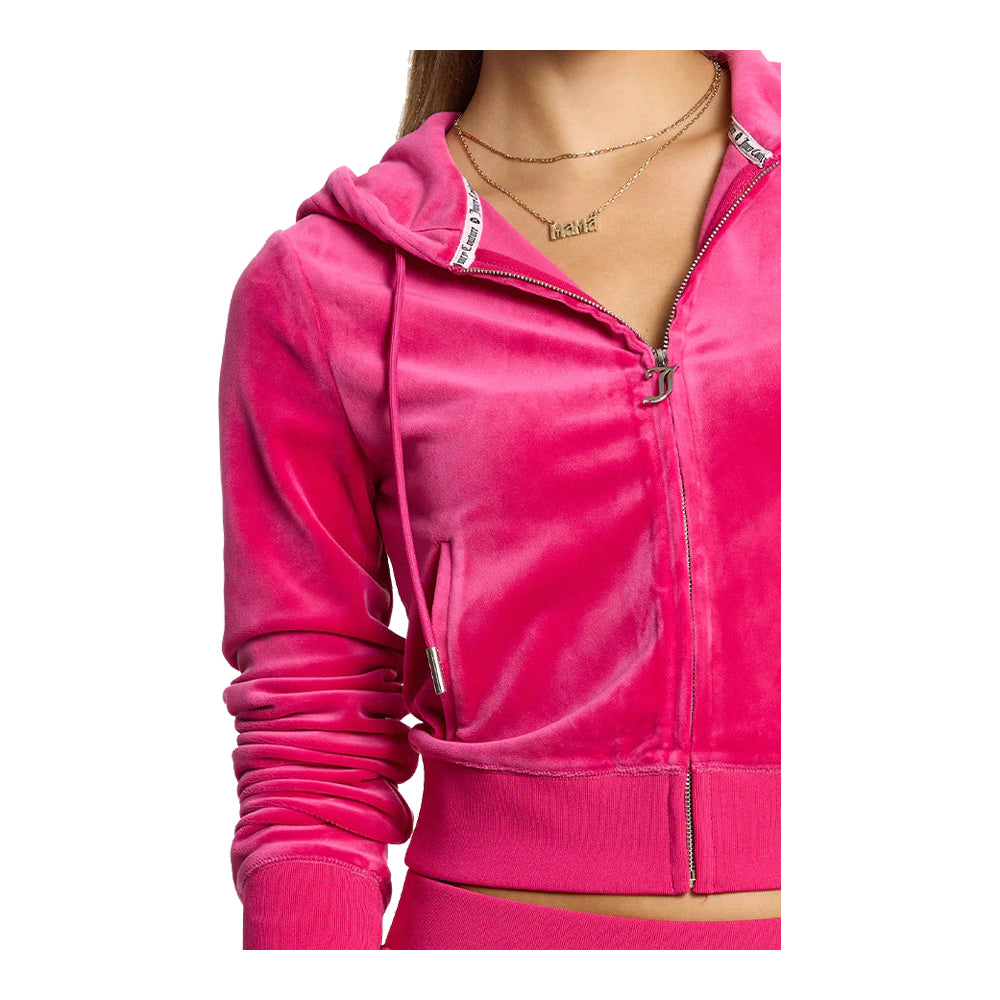 Juicy Couture Women's OG Big Bling Velour Hoodie 4