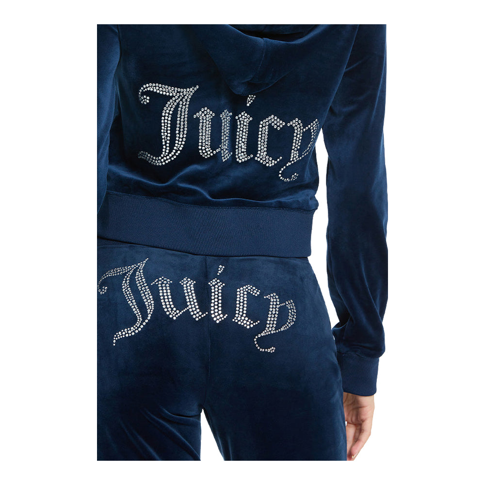 Juicy Couture Women's OG Big Bling Velour Hoodie 2