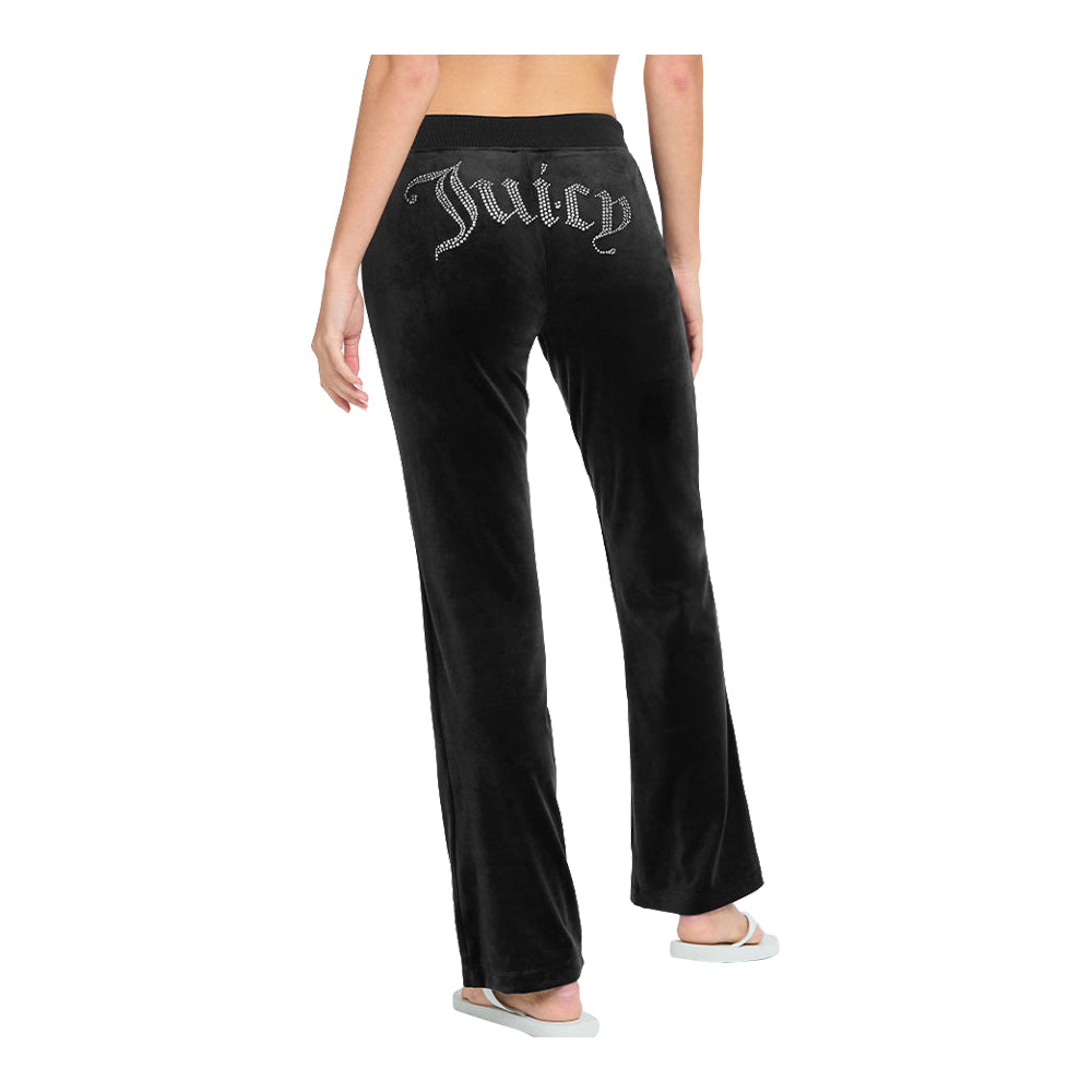 Juicy Couture Women' OG Big Bling Velour Track Pants 2