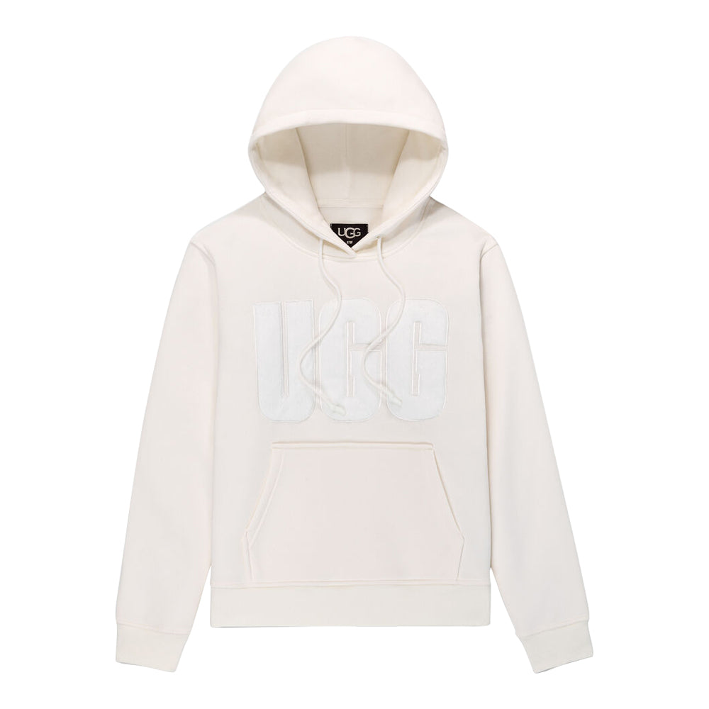 UGG Women's Rey Fuzzy Logo Hoodie 1