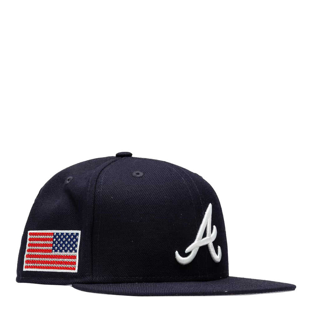 New Era Atlanta Braves x Swarovski 59FIFTY Fitted Cap 5