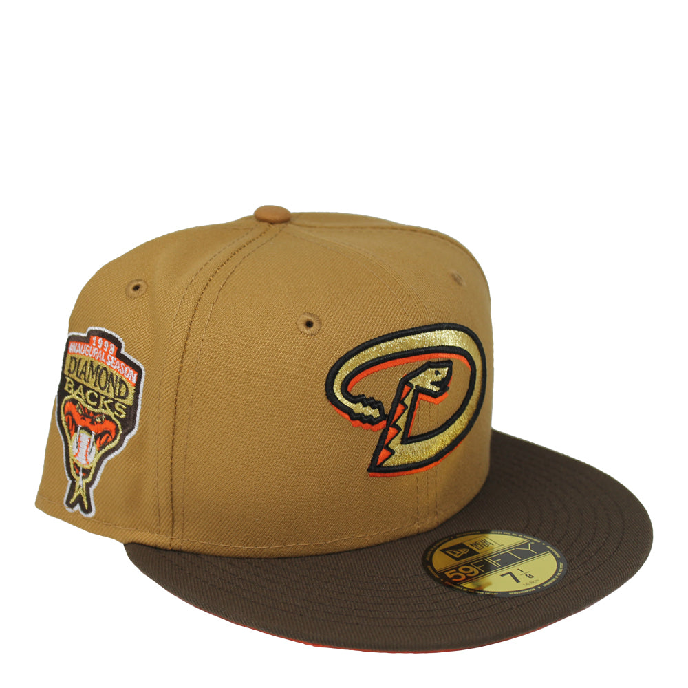 New Era Arizona Diamondbacks "Tan" 59FIFTY Fitted Cap 1