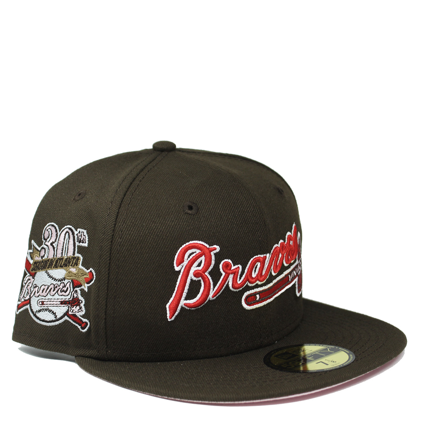 New Era Atlanta Braves "Walnut" 59FIFTY Fitted Hat 1