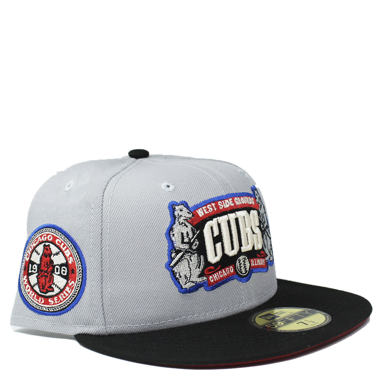 New Era Chicago Cubs "1908 World Series" 59FIFTY Fitted Cap 1