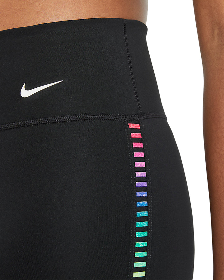 Nike Women's 7-Inch One Rainbow Ladder Shorts