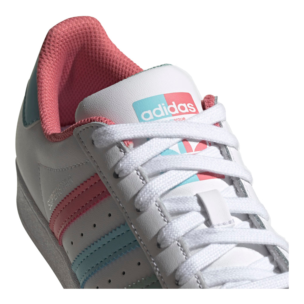 adidas Big Kids' Originals Superstar Shoes 8