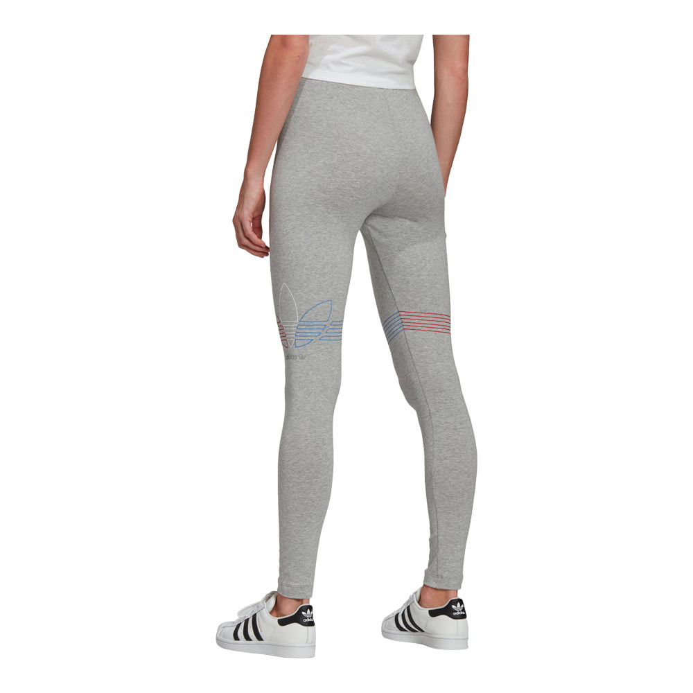adidas Women's Loungewear Adicolor Tricolor Leggings 3